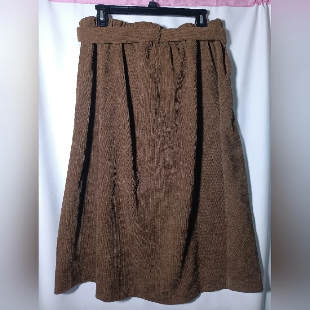 Allegra Brown Button-Up Cape